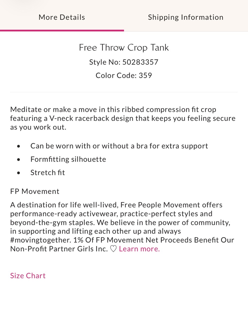 FP Movement Free Throw Crop Tank bundle - Picture 9 of 9